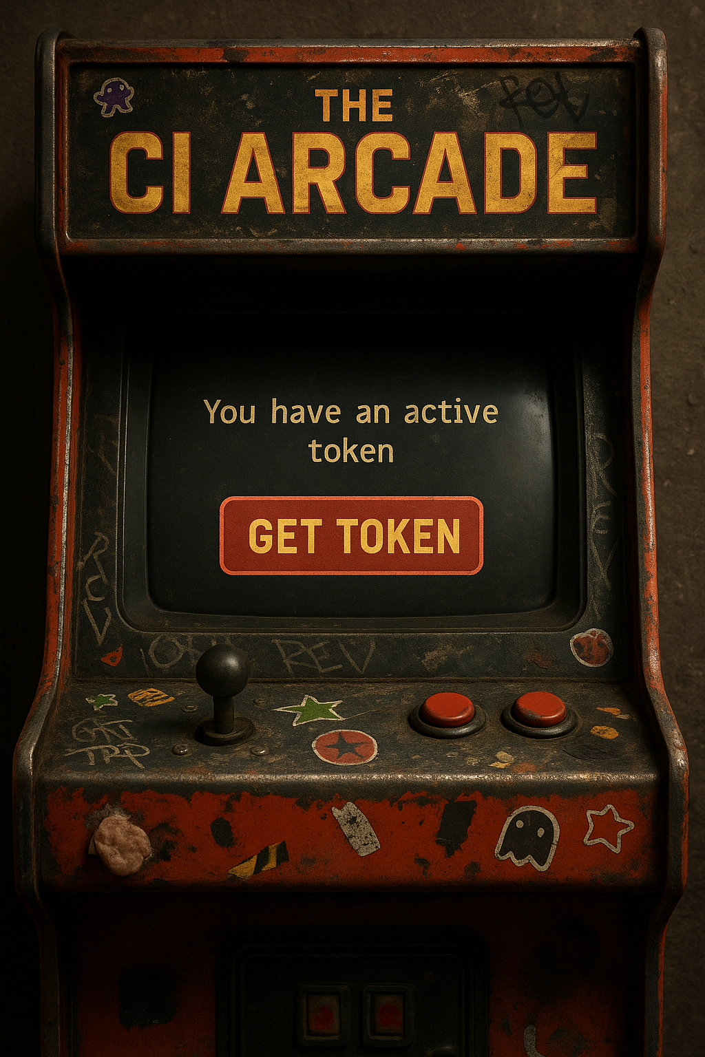 Cut cloud costs with the CI Arcade (satire. enjoy. smile.)