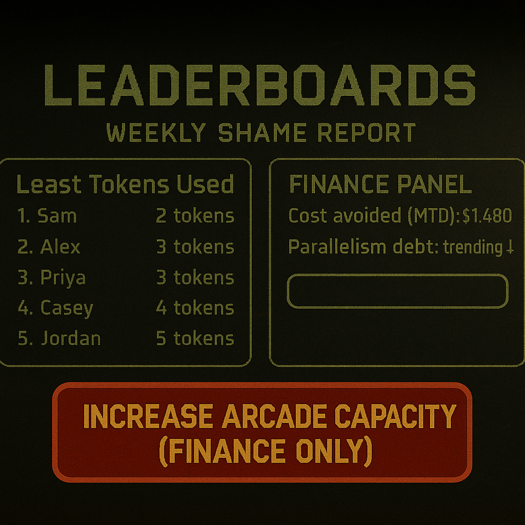 Leaderboards + Finance Panel